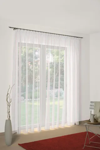 Wirth Gardine "7227" Faltenband 1 Stk. tlg. Store - Faltenband 1:3