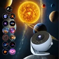 Ophy Sternenhimmel Projektor mit 14 Planetenscheiben Portabler Projektor (portabler Home-Planetarium-Projektor, für Schlafzimmer, Kinder & Erwachsene)