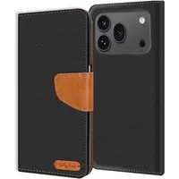 CoolGadget Handyhülle Denim Schutzhülle Flip Case für Honor 600 Pro 6,57 Zoll, Book Cover Handy Tasche Hülle für Honor 600 Pro Klapphülle