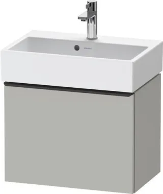 Duravit D-Neo Waschtischunterbau wandhängend Betongrau Matt 584x372x440 mm - DE42290BD070000 DE42290BD070000
