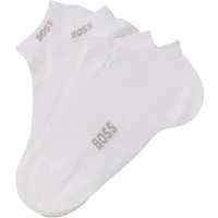 BOSS Socken 2P AS Logo Bamboo (Packung, 2-Paar) mit doppelten Logoschriftzug