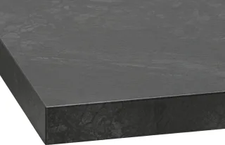 wiho Küchen Arbeitsplatte ""Flexi 38"" von drei Seiten ummantelt, 38 mm stark
