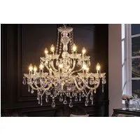 riess-ambiente Kronleuchter CRYSTAL 80cm klar, ohne Leuchtmittel, Hängelampe · Wohnzimmer · Acryl · Schlafzimmer · Barock Design