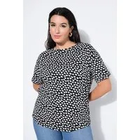 Studio Untold T-Shirt T-Shirt Black&White-Print Halbarm