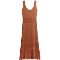 Bhoem Midikleid Ärmelloses Midi-Kleid aus Strick (1-tlg)