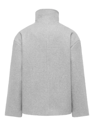 JDY - JDYVIVIA SHORT JACKET OTW SGO Light Grey Melange - Gr. - L
