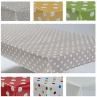 laro Tischdecke Wachstuchtischdecke Punkte Mix PVC Eckig