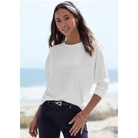Vivance Langarmshirt in modischer Struktur-Optik aus pflegeleichter Strickqualität mit Viskose