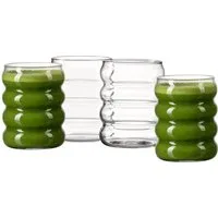 Ritzenhoff & Breker Gläser-Set Zen, 4-tlg., Borosilikatglas, hitzebeständig, je 300 ml