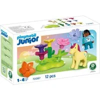 Playmobil® Einhorn-Feengarten (72087), JUNIOR Konstruktions-Spielset, Made in Europe