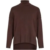 Vila Rollkragenpullover VIOSTRIA (1-tlg) Plain/ohne Details