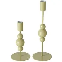 BOLTZE GRUPPE GmbH Kerzenhalter Kerzenständer AKESHA, 2er-Set (2er-Set)