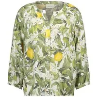 Cartoon Kurzarmbluse Casual-Bluse