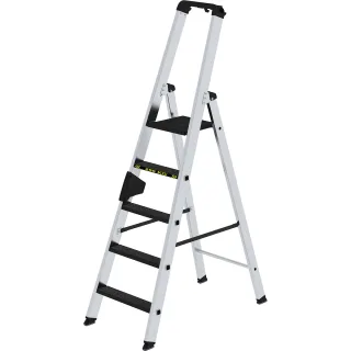 Munk Stufen-Stehleiter 250 kg einseitig begehbar mit clip-step R13 - 042705