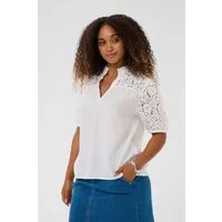 Cream Kurzarmbluse Kurzarm-Bluse CRLiselin