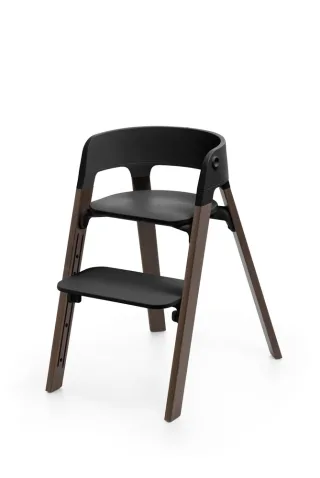 Stokke Hochstuhl Steps Black/Warm Brown