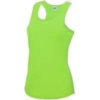 Just Cool Trainingsshirt Girlie Cool Tank Top Sport T-Shirt + WRAP zertifiziert