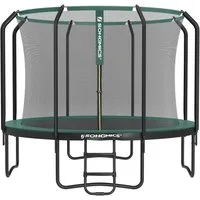SONGMICS Gartentrampolin Ø 305/366 cm Trampolin, Ø 305 cm, gepolstertes Gestell