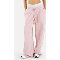 Smilodox Jogginghose Yelin, Trainingshose Damen Oversized Fit Wide-Leg mit Tunnelzug Elastischer Bund, Kordelzug, Weites Bein, Dezentes Logo, Freizeit