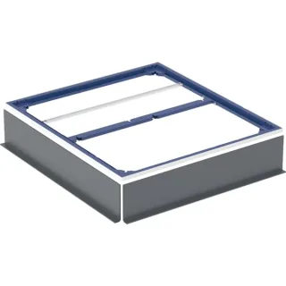 Geberit Duofix Installationsrahmen für Duschfläche 110-140 cm, für sieben Füße:, 551521001 551521001