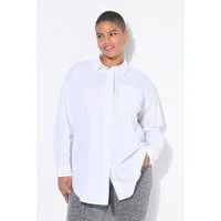 Studio Untold Hemdbluse Hemd Oversize Shape Glitzersteinchen