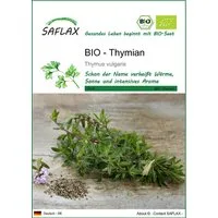 SAFLAX Kräutersamen SAFLAX - Samen - BIO - Thymian