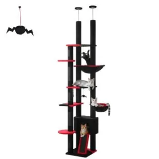 Pawz Road Deckenhoher Katzenbaumturm verstellbar