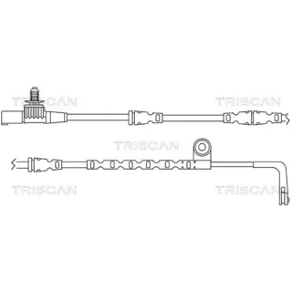 Triscan Warnkontakt Land Rover Range Rover 1 811517012