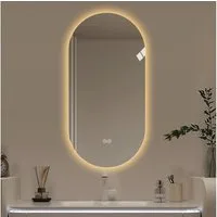 MODFU Spiegel Makeup Mirror for Bedroom & Bathroom (mit Antibeschlag Silber, 1-St., 60*120cm)