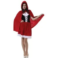 MIESEPETER Kostüm Rotkäppchen Damen Kostüm MIESEPETER®, Kostüm-Set bestehend aus Kleid und Umhang
