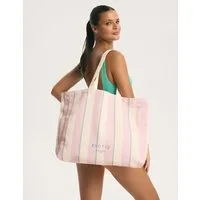 ESOTIQ XL-Strandtasche Große Strandtasche XL gestreift aus Polyester leicht Alltag Margot (1-tlg)