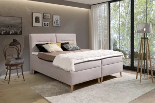 Boxspringbett Schlafzimmerbett DANILO 160x200cm inkl.Bettkasten