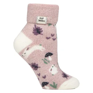 Gemütliche Umschlagmanschetten-Loungesocken | Warme Wintersocken für Damen