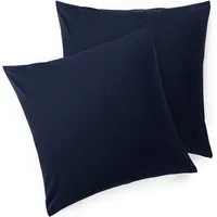 Blumtal Kissenbezug Premium Jersey 2er Set, Oeko-Tex Zertifiziert, (2 Stück), 100% Baumwolle