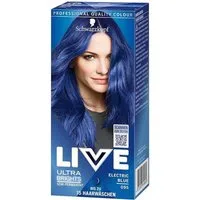 Schwarzkopf Haarfarbe Live Ultra Brights 095 Electric Blue, Ohne Ammoniak