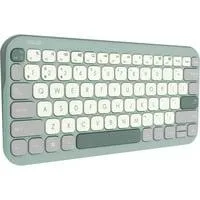 Marshmallow KW100, Tastatur hellgrün/grau, DE-Layout, Scherenmechanik
