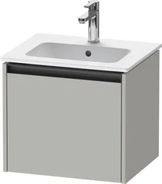 Duravit Ketho.2 Waschtischunterbau wandhängend Betongrau Matt 510x420x440 mm - K25061007070000 K25061007070000