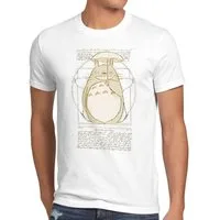 style3 T-Shirt Vitruvianischer Totoro neko anime ghibli mein nachbar tonari totoro