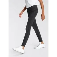 KIDSWORLD Jeansjeggings, Stetch-Jeans mit schmalem Bein schmale Passform, abgesteppter Beinabschluss, niedrige Leibhöhe