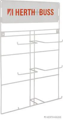 HERTH&BUSS Wandhalterung, Kraftstoffschlauch, 6-fach weiß - 51280660