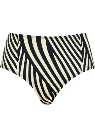 NATURANA - Bikini Hose black multicolor - Gr. - 44