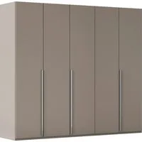 rauch Drehtürenschrank Kleiderschrank Schrank Garderobe Wäscheschrank BESTSELLER MONTCLAR (3 Ausstattungen BASIC/CLASSIC/PREMIUM (SOFT-CLOSE), Breiten 201-400 cm) Front in Glas/Hochglanz/Dekor/Grauspiegel in 5 Breiten MADE IN GERMANY