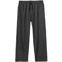 ADAMO Homewearhose Adamo leichte Homewear-Hose schwarz melange XXL
