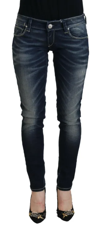 Mid Rise Skinny Jeans Pan74114