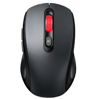 D3 Dual-mode AI Voice Mouse Wireless bluetooth Voice Typing 6 Level DPI Adjustable PPT Generation AI Writing Supports 20
