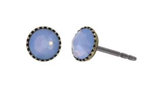 konplott - Basic Ohrstecker blau
