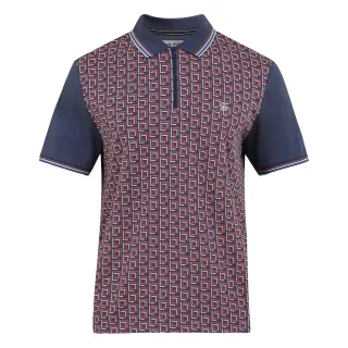 Original Penguin - Poloshirt für Herren, kurzärmlig (Meeresblau)