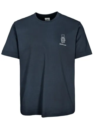 BASEFIELD - Rundhals T-Shirt 1/2 night blue - Gr. - S