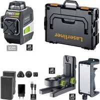 LASERLINER Nivellierkeil MasterPlane-Laser 3G Pro 360°-Linienlaser 031.410L