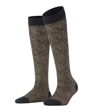 FALKE - FALKE Snow Glitter Damen black - Gr. - 36.5